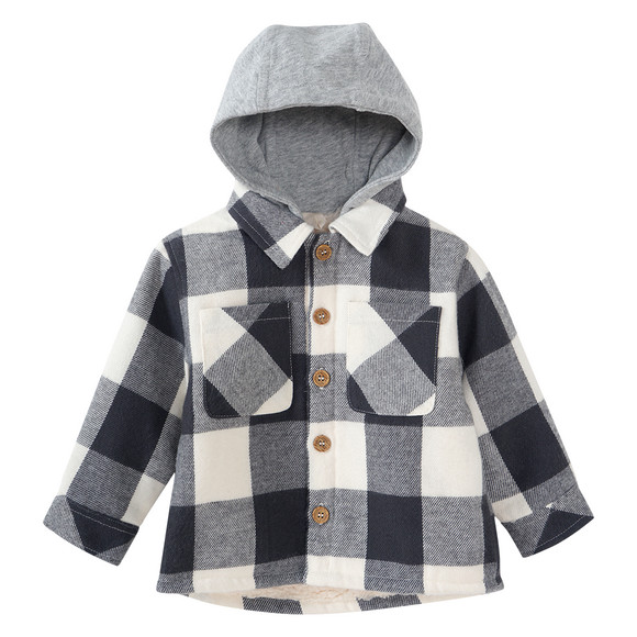Baby Fleecejacke mit Kapuze