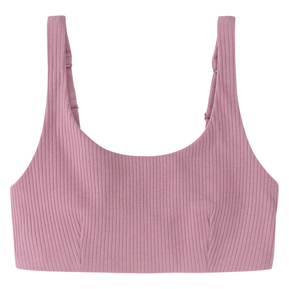 2 Mädchen Bustiers mit Rippstruktur