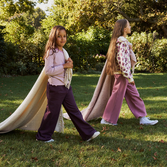 Meisjes joggingbroek met biologisch katoen