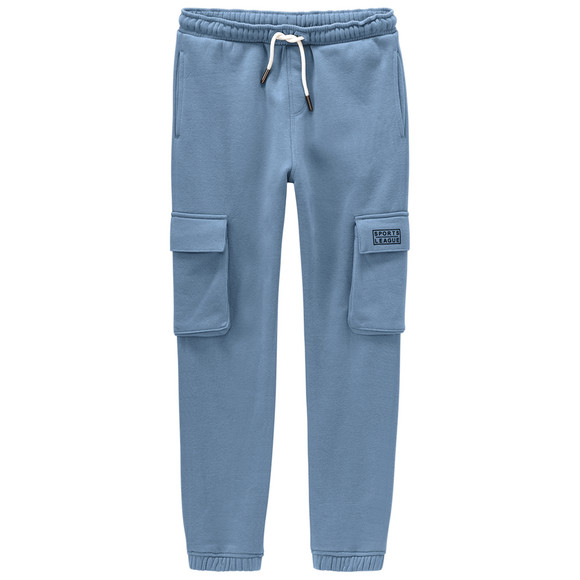 Joggingbroek voor jongens met cargozakken