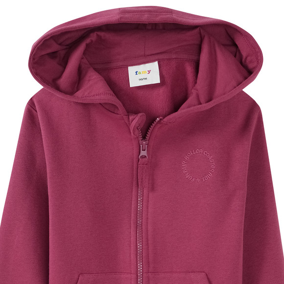 Jungen Sweatjacke im Basic-Look