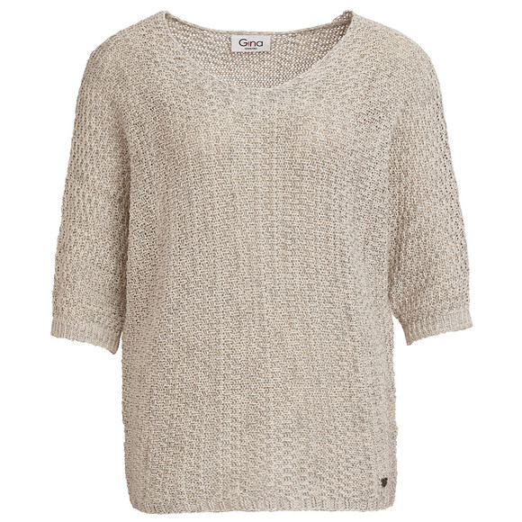 Ernstings Family Damen Strickpullover Beige Damen Strickpullover