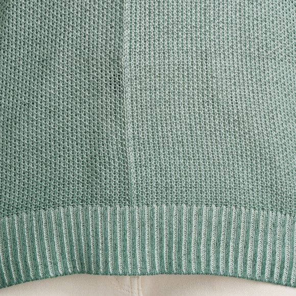 Gebreide damestrui met 3/4 mouwen