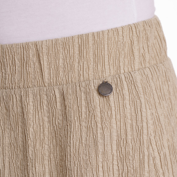 Dames culottes met gestructureerde strepen