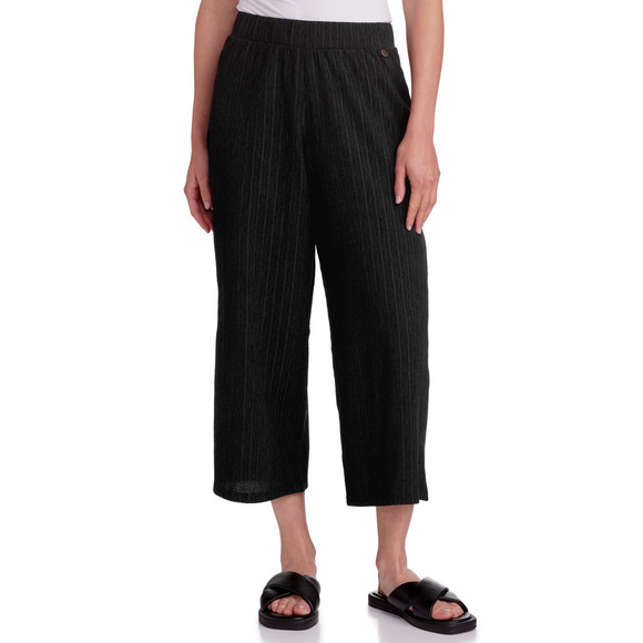 Dames culottes met gestructureerde strepen