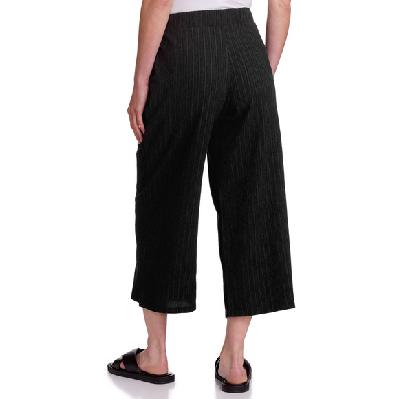 Dames culottes met gestructureerde strepen