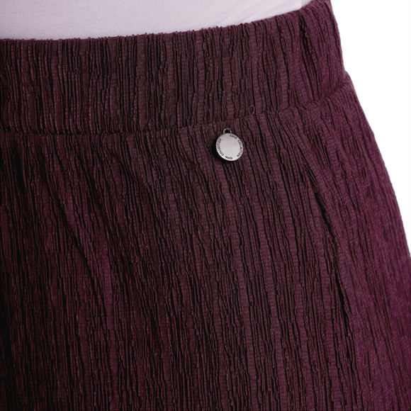 Dames culottes met gestructureerde strepen