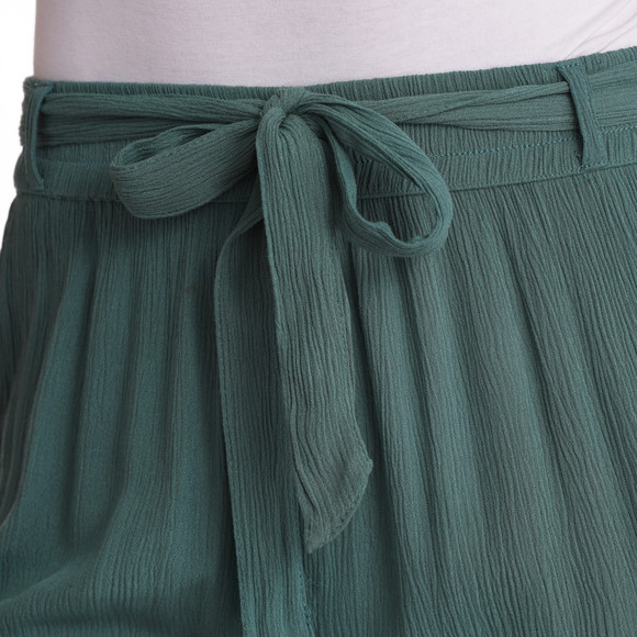 Damen Culotte mit Bindegürtel
