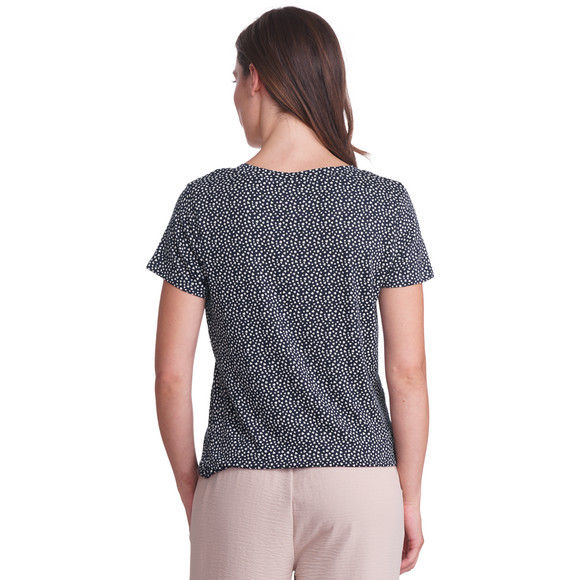 Dames T-shirt met V-cut-out