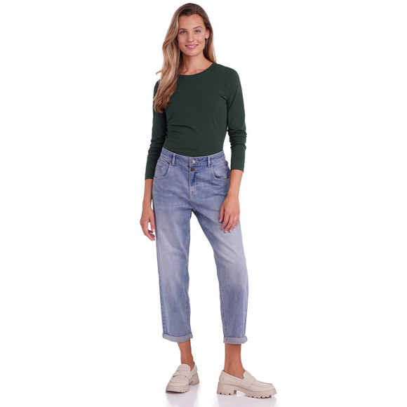 Damen Langarmshirt im Basic-Look