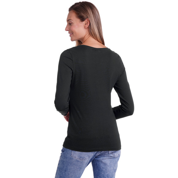Damen Langarmshirt im Basic-Look