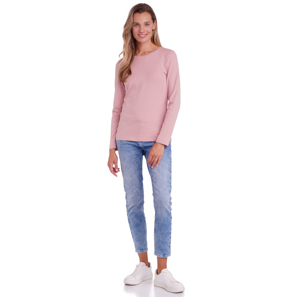 Damen Langarmshirt im Basic-Look