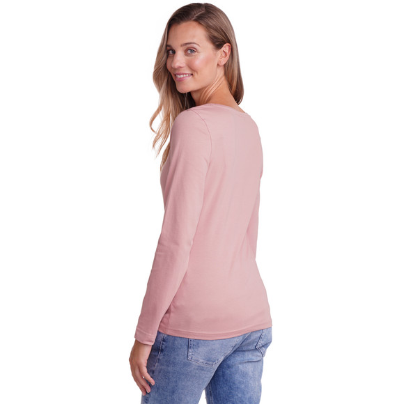 Damen Langarmshirt im Basic-Look