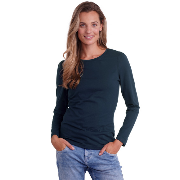 Damen Langarmshirt im Basic-Look