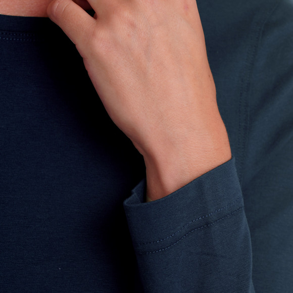 Damen Langarmshirt im Basic-Look