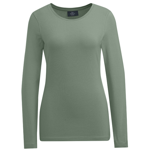 Damen Langarmshirt im Basic-Look