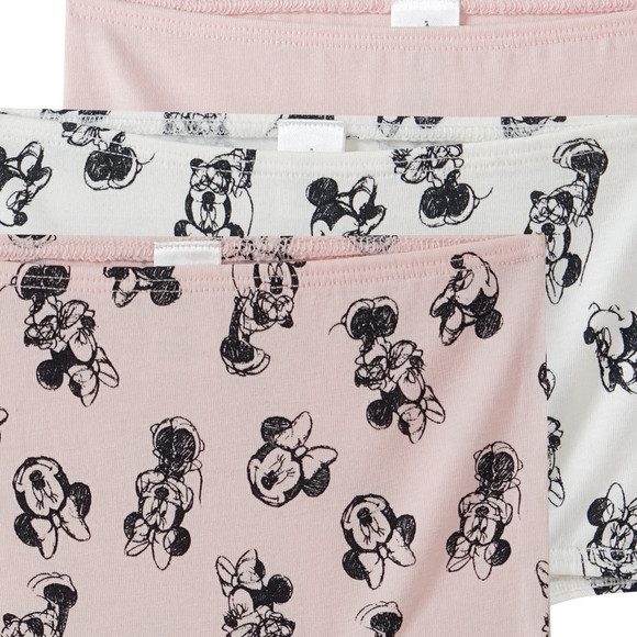 3 Minnie Mouse slips in luierpasvorm