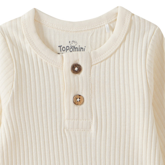 Baby romper met lange mouwen