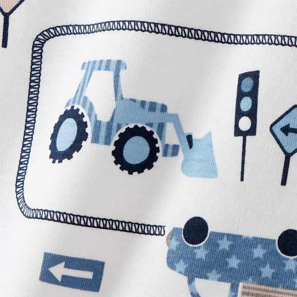 Baby Schlafanzug aus Bio-Baumwolle