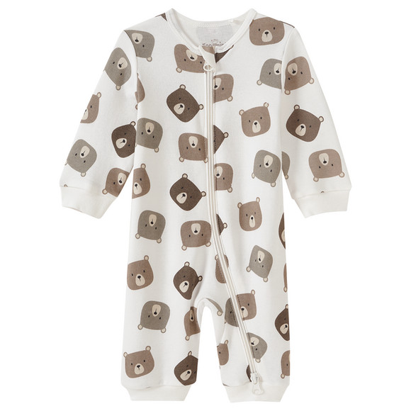 Newborn pyjama met beertjes allover