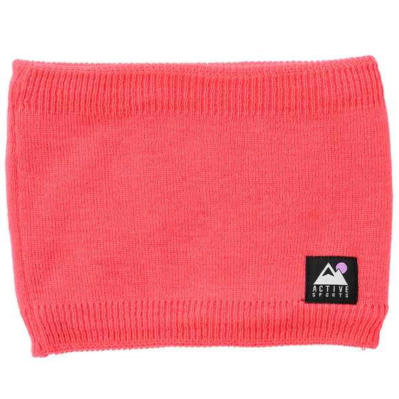 Ronde babysjaal met fleecevoering