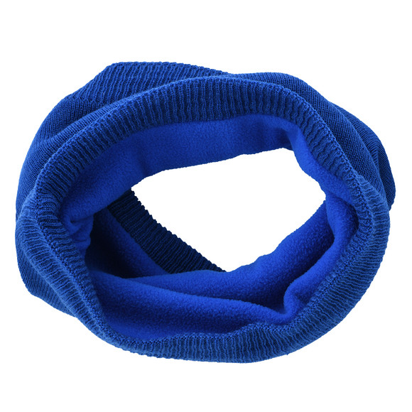 Ronde babysjaal met fleecevoering