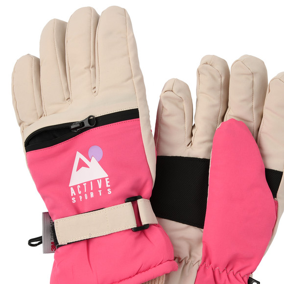 Meisjeshandschoenen met fleecevoering