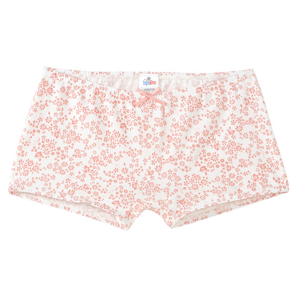 3 meisjes slips met all-over bloemen