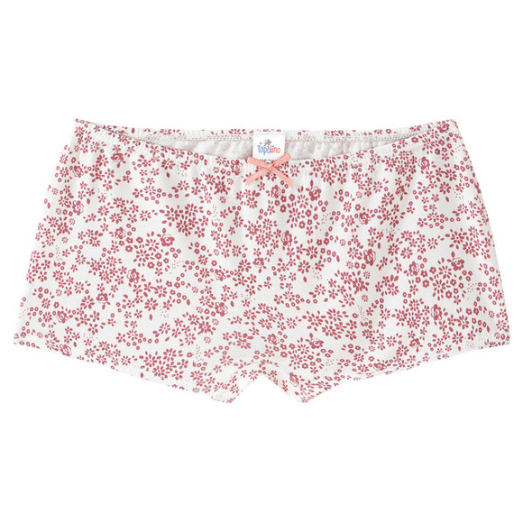 3 meisjes slips met all-over bloemen