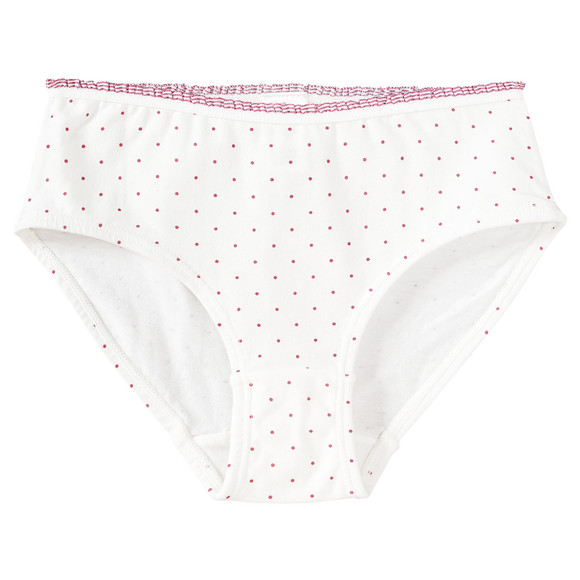 3 Mädchen Slips mit Punkten