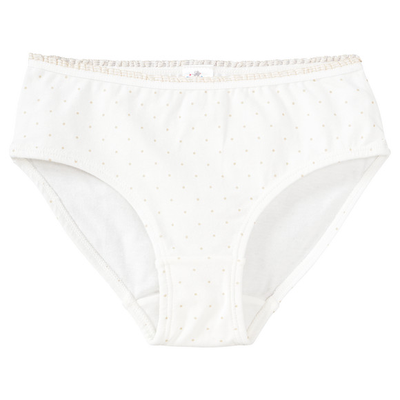 3 Mädchen Slips mit Punkten