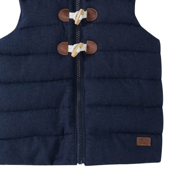 Gewatteerd babyvestje