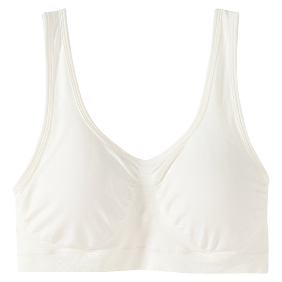 Seamless bustier van microvezel