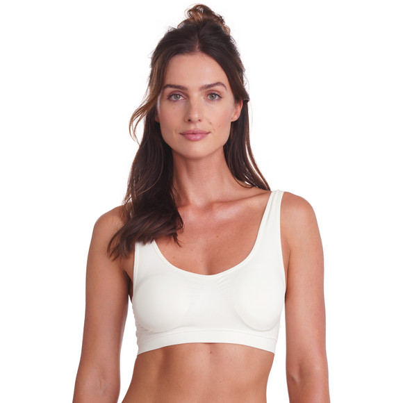 Seamless bustier van microvezel