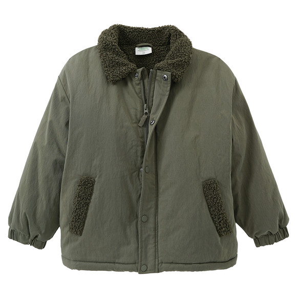 Winterjas voor jongens met pluche voering