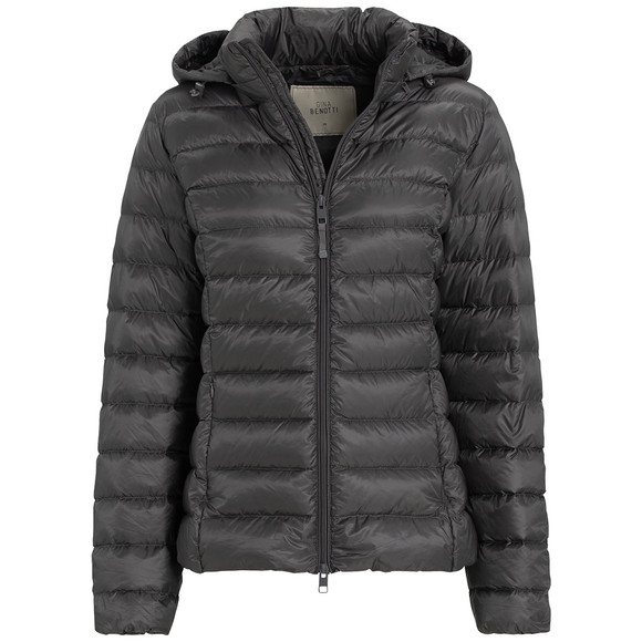 Damen Soft-Daunenjacke mit Kapuze