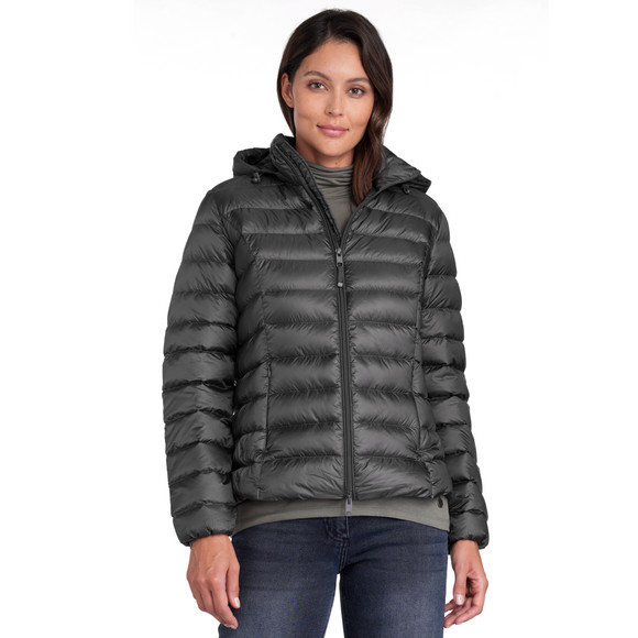 Damen Soft-Daunenjacke mit Kapuze