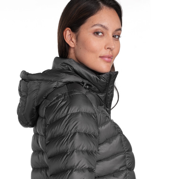 Damen Soft-Daunenjacke mit Kapuze