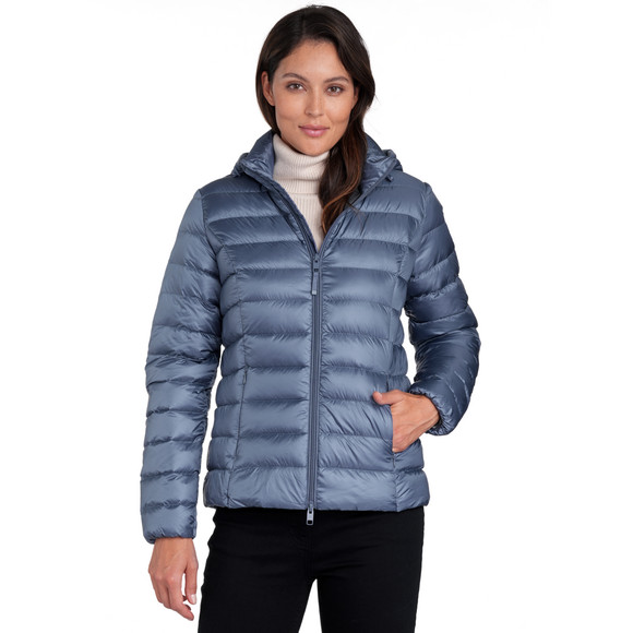 Damen Soft-Daunenjacke mit Kapuze