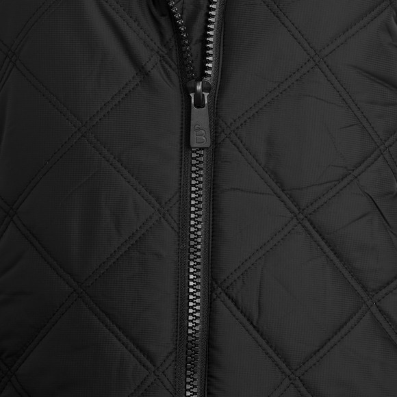 Gewatteerd damesvest met rits