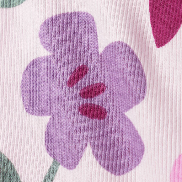 3 meisjes slips met geribde structuur