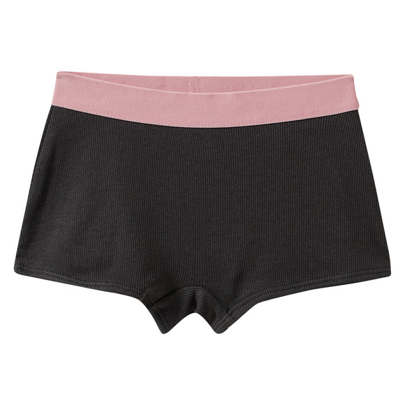 5 meisjes slips met geribde structuur