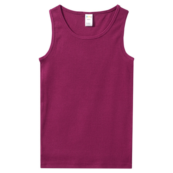 3 meisjesvesten met geribbelde structuur