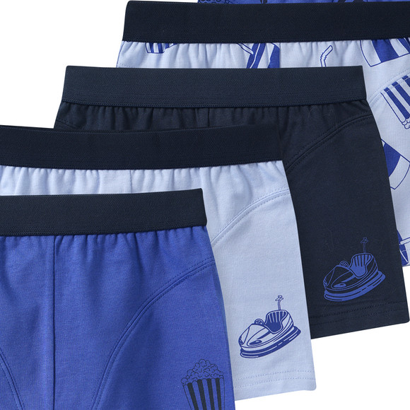 5 jongensboxers in verschillende designs