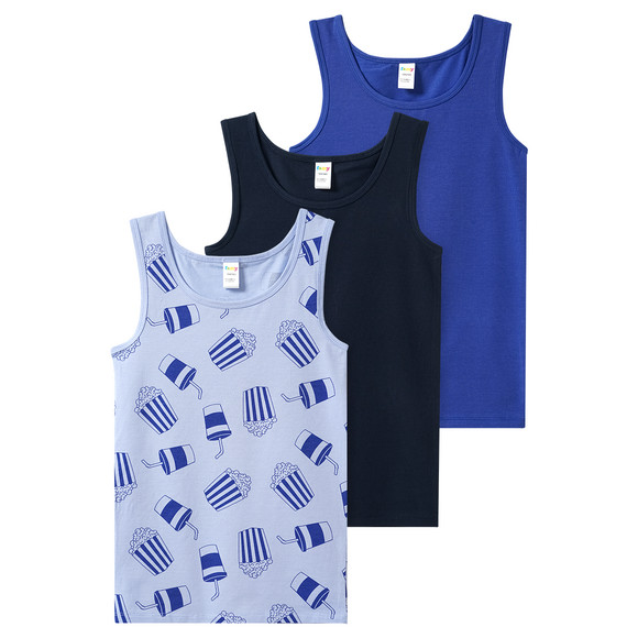 3 jongensvesten in verschillende designs