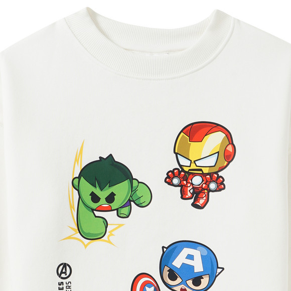 MARVEL Sweatshirt mit Bio-Baumwolle