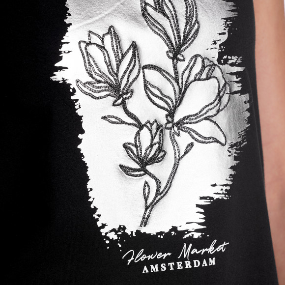 Dames-T-shirt met biologisch katoen