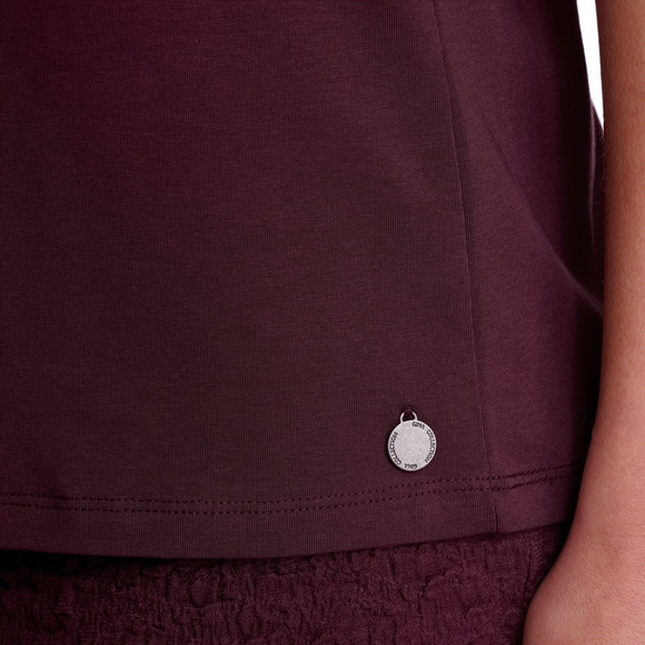 Dames-T-shirt met biologisch katoen