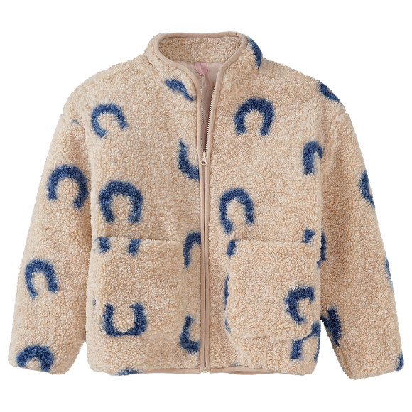 Zipper Teddy Jacke Ernstings Family Mädchen Teddyjacke Mit
