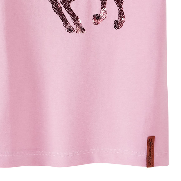 Mädchen T-Shirt mit Pferde-Motiv
